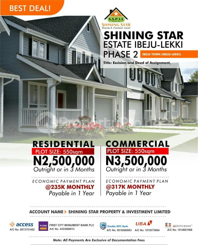 Land for sale Ibeju-Lekki Lagos