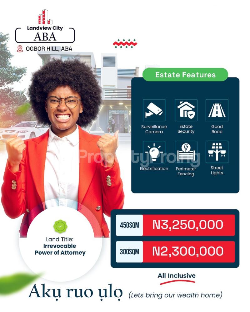 Land for sale Landview City Estate Ogbor Hill Aba Abia - 0