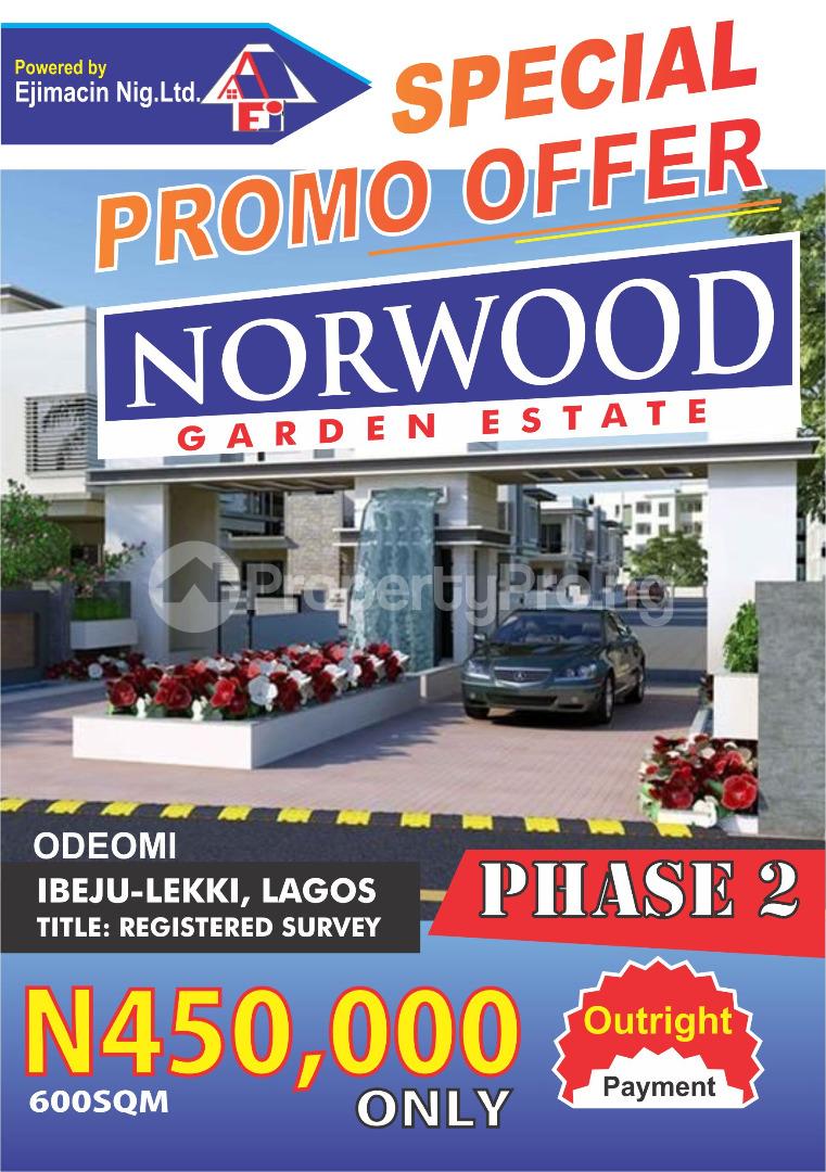 Land for sale Odeomi Eleko Ibeju-Lekki Lagos - 0