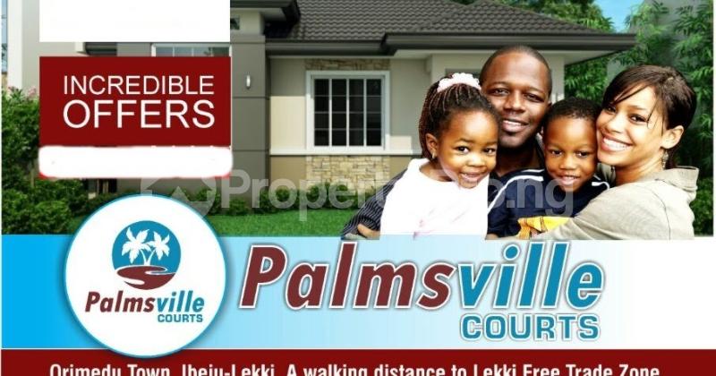 Land for sale Land For Sale In Palmville Court Orimedu Town Ibeju Lekki Lagos Orimedu Ibeju-Lekki Lagos - 0