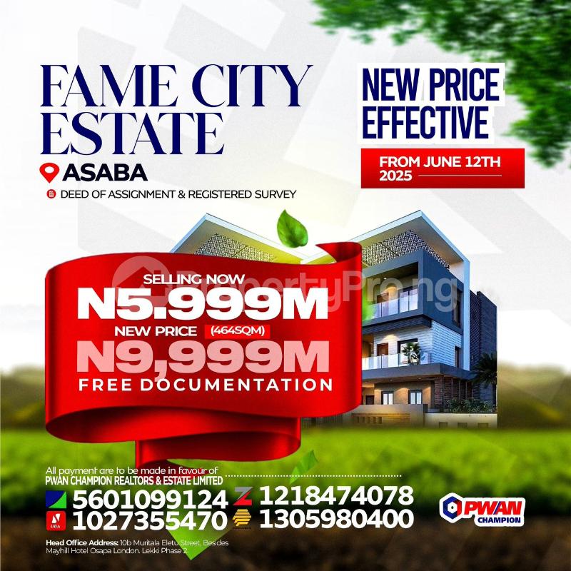 Buy Land For Sale in Asaba Delta (9NAJW) | PropertyPro Nigeria