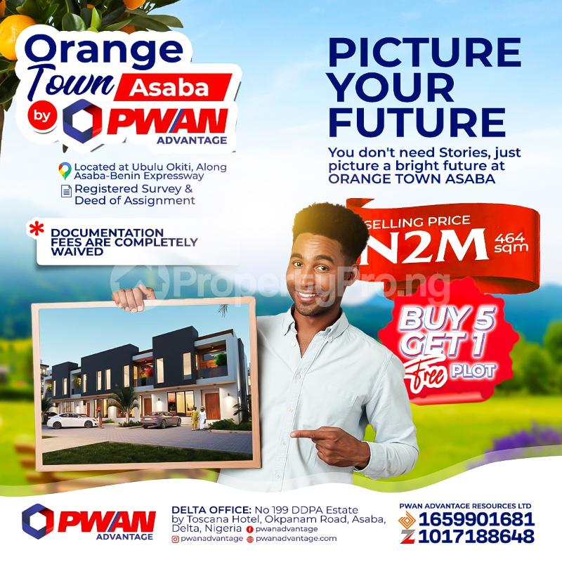 Land for sale Ubulu Okiti Along Asaba Benin Expressway Asaba Delta - 0