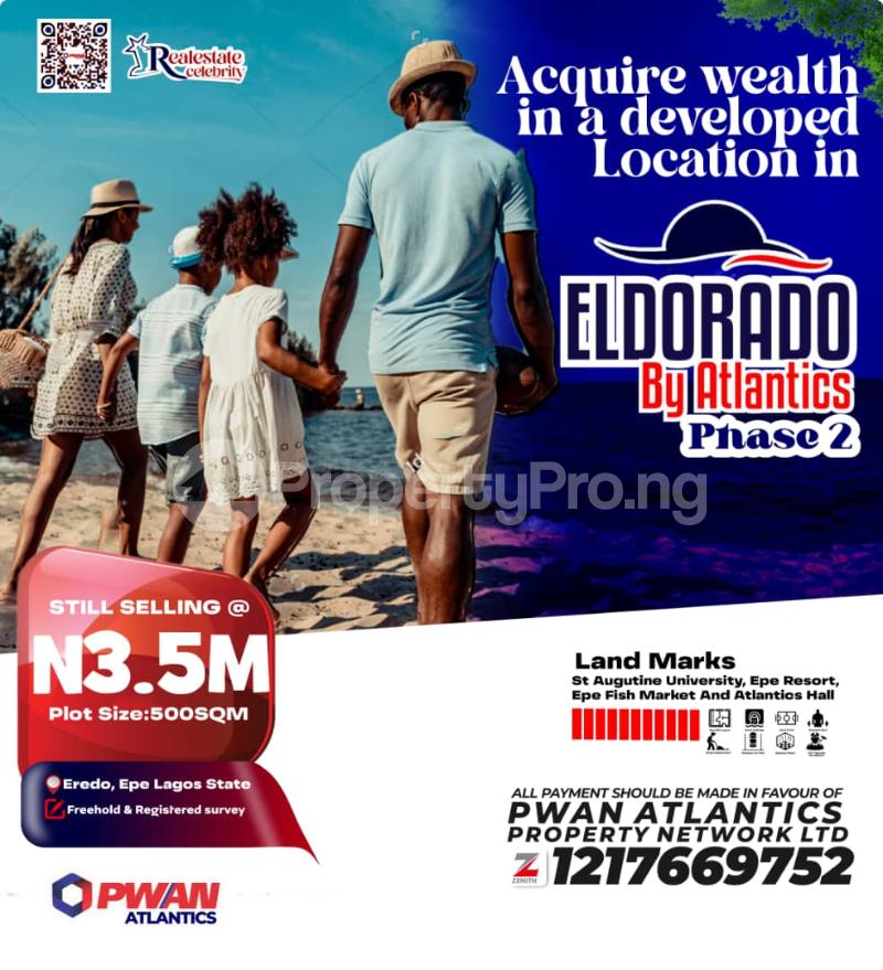 Land for sale Eredo, Epe Lagos