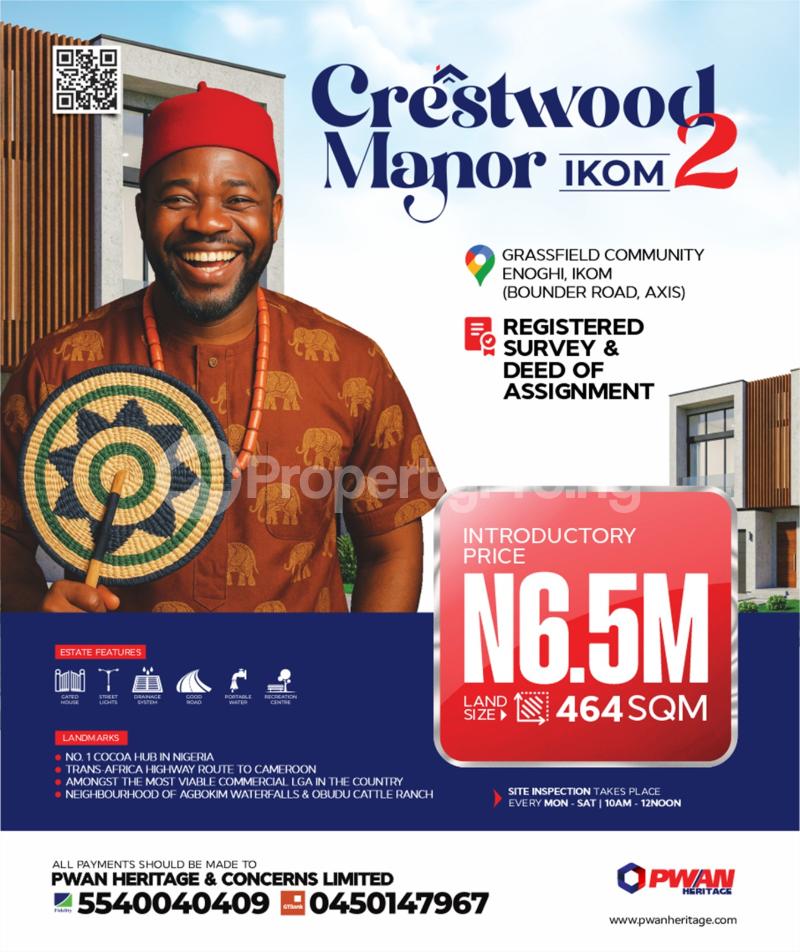 Land for sale ?? Agbokim Waterfalls; ??obudu Cattle Ranch Ikom Cross River