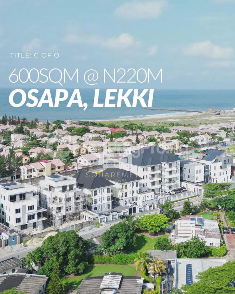 Land for sale Beach Resort Estate, Osapa london Lekki Lagos
