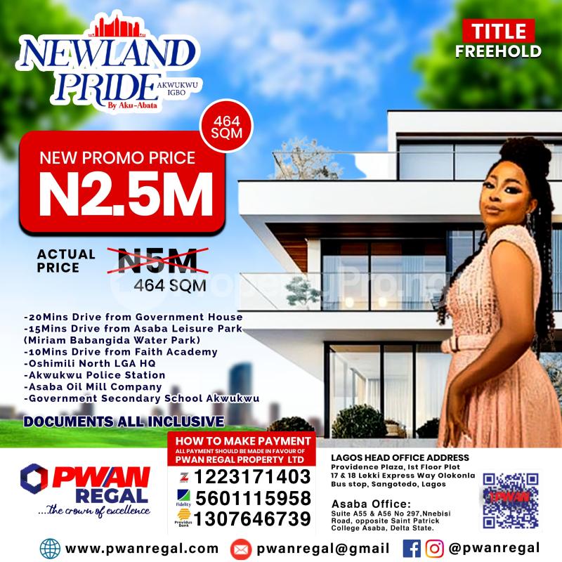 Land for sale Asaba Delta