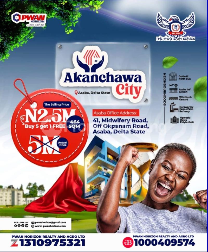 Land for sale Asaba International Airport Asaba Delta