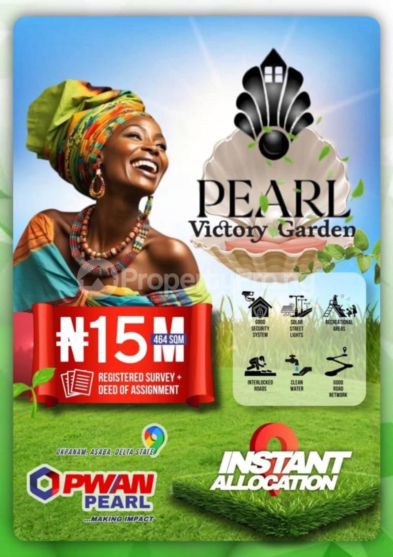 Land for sale Okpanam City Gate Asaba Delta