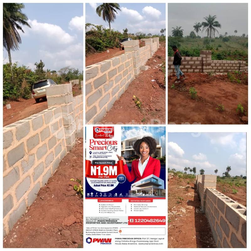 Land for sale ?asaba Intl Airport ?ogwashi Uku Polytechnic ?wichtech Roofing Factory ?federal Housing Estate Asaba ?okpanam City Gate Asaba Delta