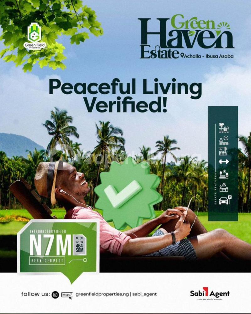 Land for sale  Asaba Delta