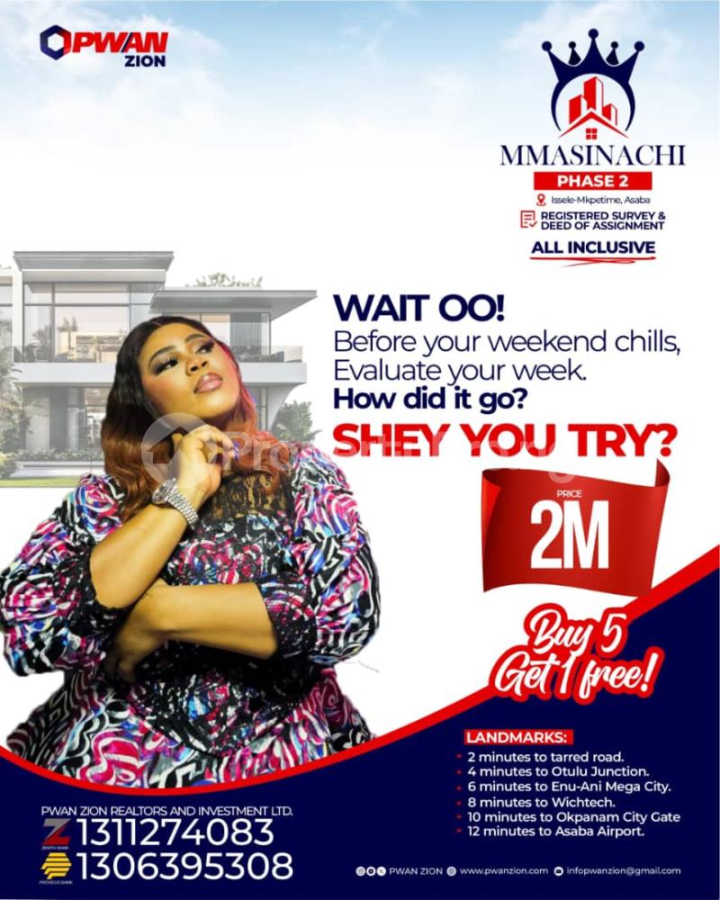 Land for sale  Asaba Delta