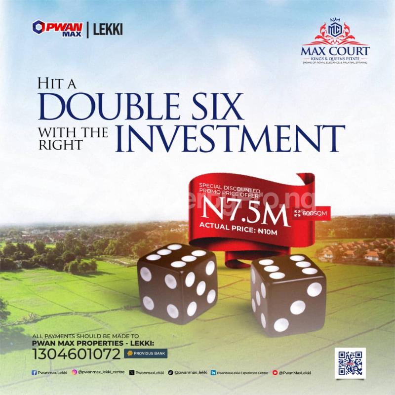 Land for sale Ibeju Agbe Free Trade Zone Ibeju-Lekki Lagos