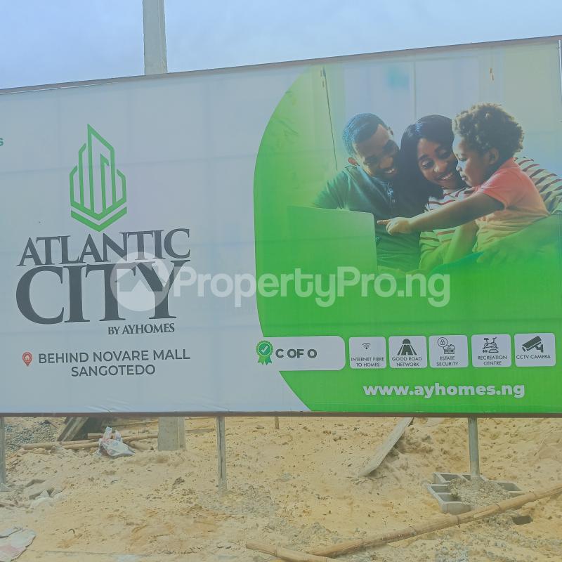 Land for sale Atlantic City Estate Behind Novare Mall Sangotedo Ajah Lagos