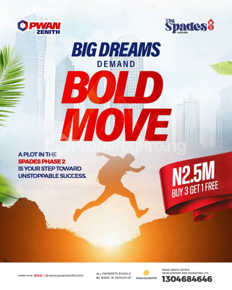 Land for sale Ketu Epe Lagos - 0