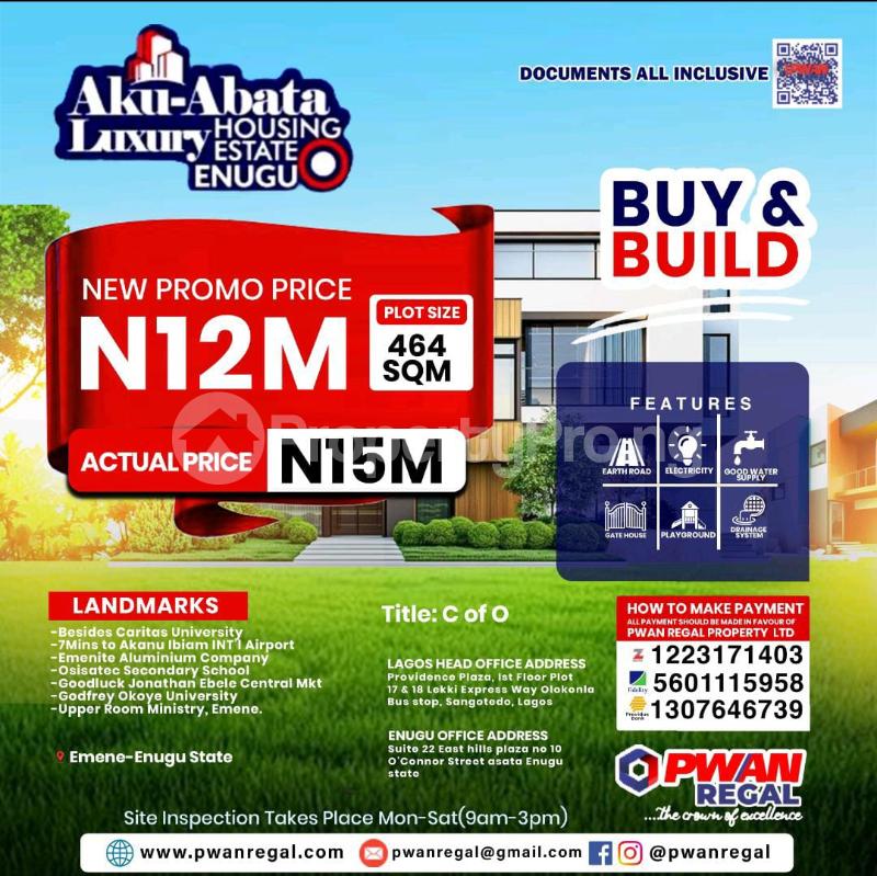 Land for sale Enugu Enugu