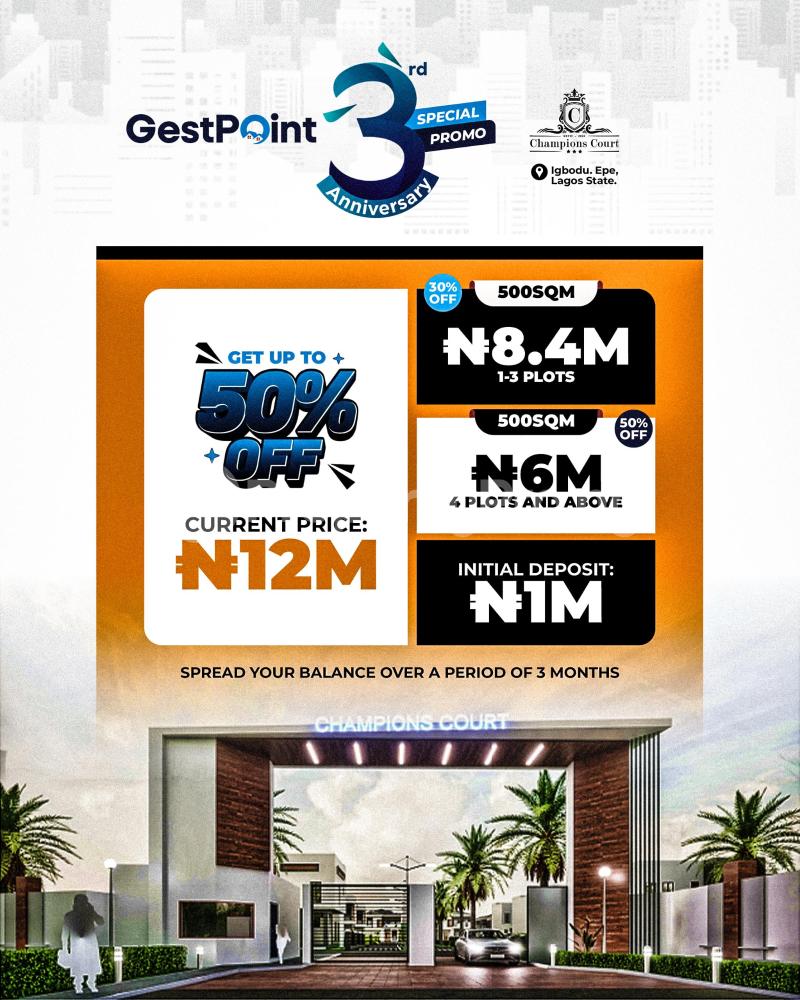 Land for sale Gestpoint Nigeria Limited. Epe Lagos - 0