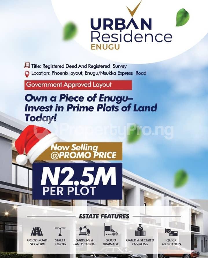 Land for sale Phoenix Layout, Enugu/ Nsukka Express Road Enugu Enugu - 0