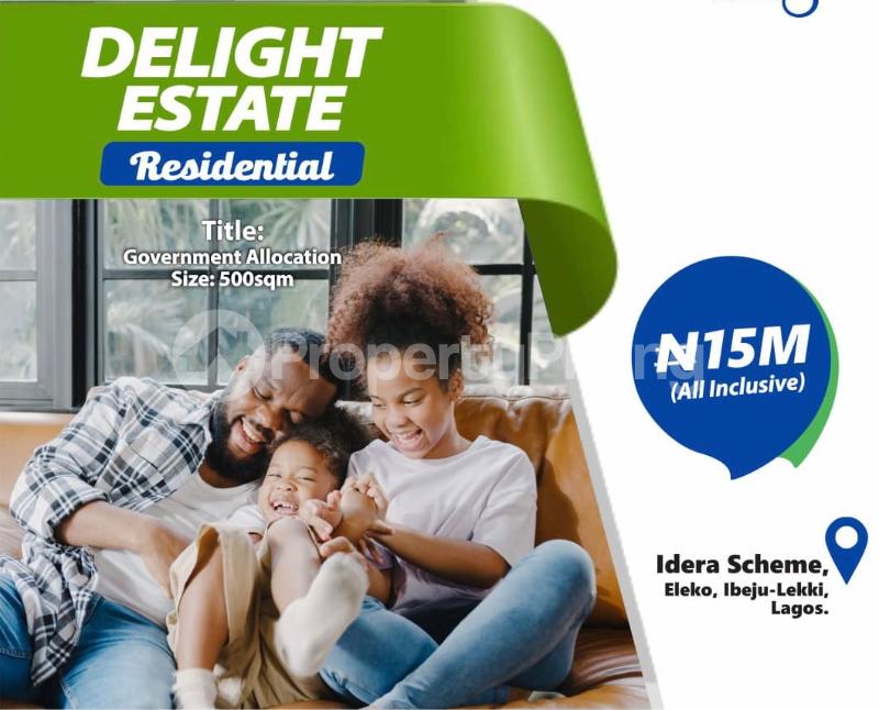 Land for sale Idera Scheme Eleko Ibeju-Lekki Lagos - 0