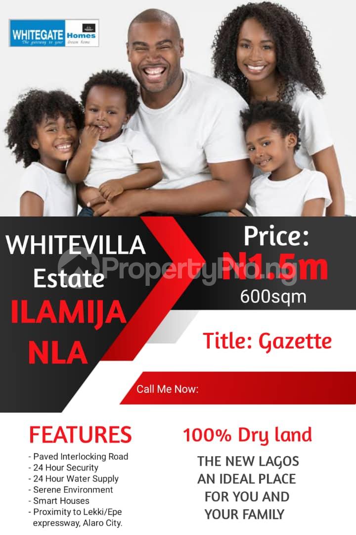 Land for sale Ilamija Town Epe Road Epe Lagos