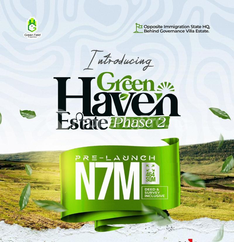 Land for sale Green Haven Phase 2 Behind Governance Villa Asaba Delta - 0