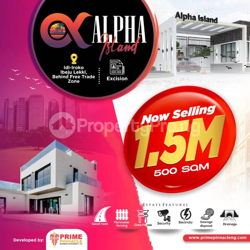Land for sale Idi Iroko Free Trade Zone Ibeju-Lekki Lagos - 0