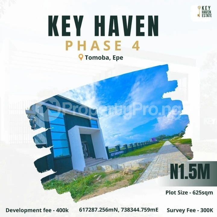 Land for sale Key Haven Phase Estate Tomoba Via Igboye Epe Road Epe Lagos - 0