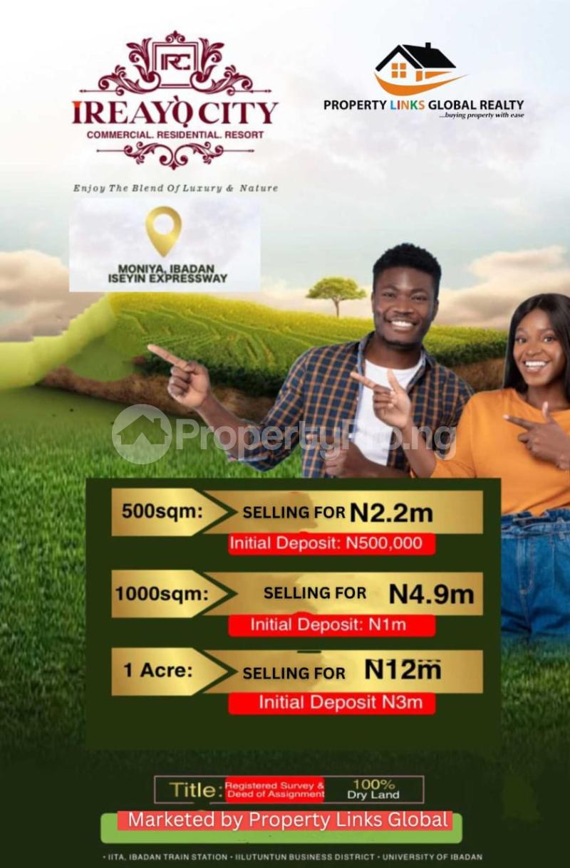 Land for sale Ireayo City And Resort Smart Investment Opportunities Moniya Ibadan Oyo