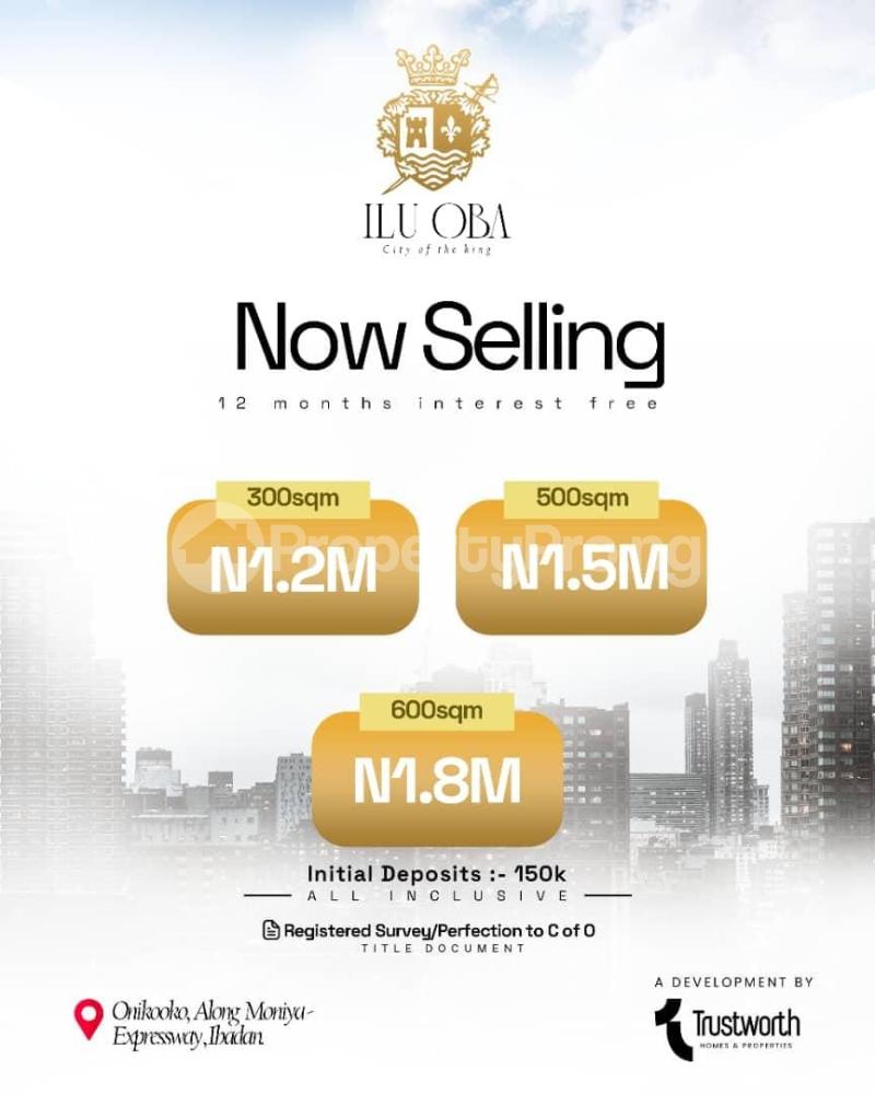 Land for sale Moniya Ibadan Oyo - 0