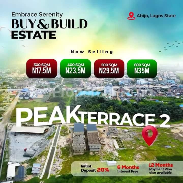 Land for sale Peak Terrace Estate Abijo Ajah Lagos - 0