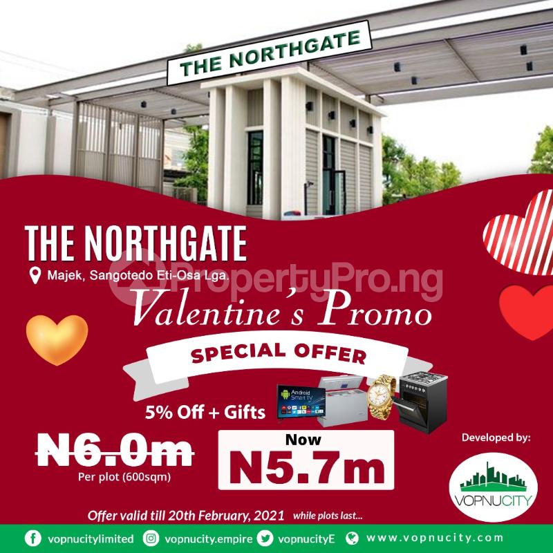 Land for sale Opposite Fara Park Estate Majek Sangotedo Lagos