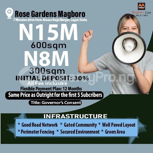 Land for sale Opposite Mfm Camp Magboro Obafemi Owode Ogun