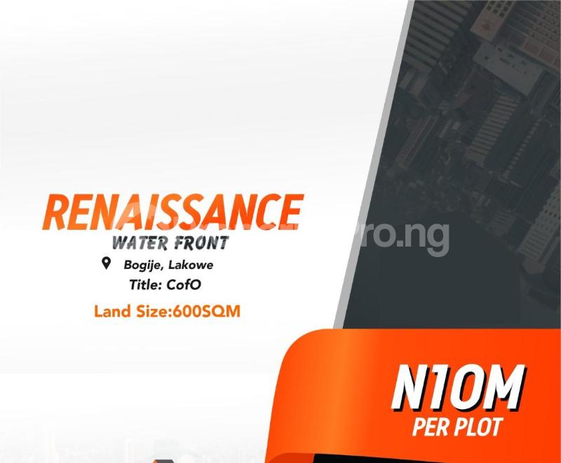 Land for sale Bogije, Off Lekki Epe Express Road Ibeju-Lekki Lagos