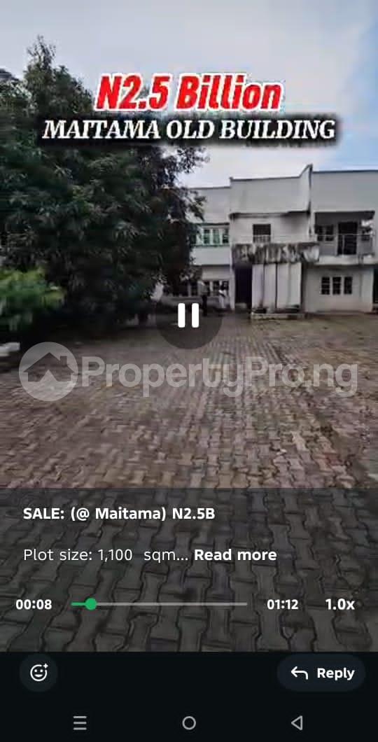 Land for sale Maitama Abuja
