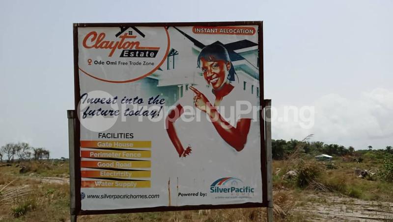 Land for sale Ode Omi, Free Trade Zone Ibeju-Lekki Lagos