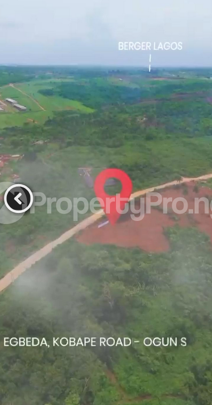 Land for sale Egbeda Kobape Road Abeokuta South Ogun