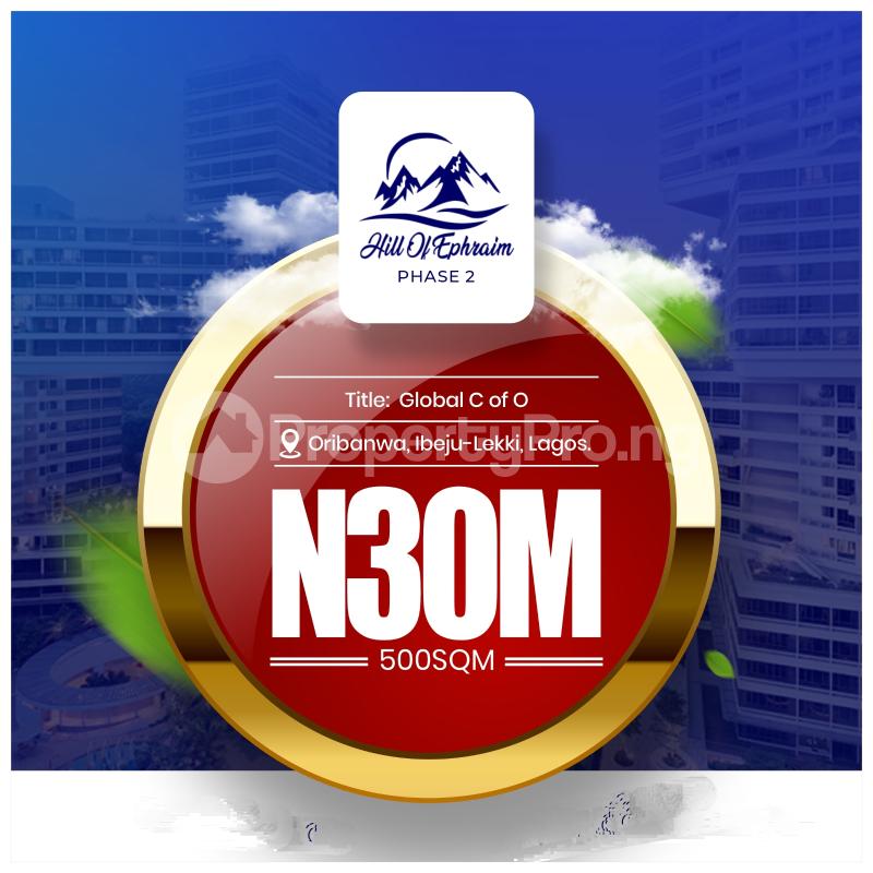 Land for sale Oribanwa Ibeju-Lekki Lagos