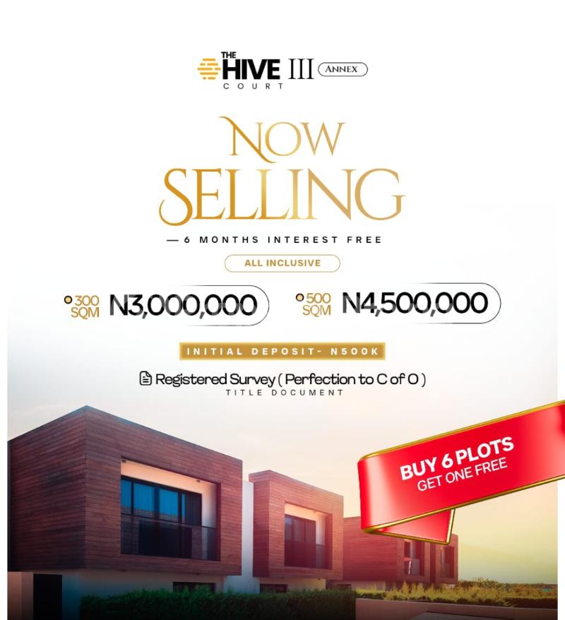 Land for sale Imokun Epe/ Hive Court Phase 3 Epe Lagos - 0