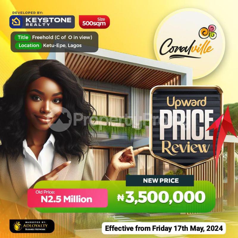 Land for sale Ketu Coralville Epe Lagos