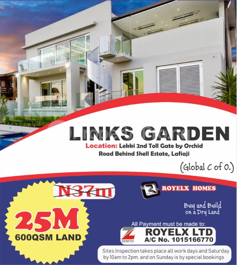 Land for sale Orchid Road, By Chevron Lekki 2nd Toll Gate, Lekki Lagos. chevron Lekki Lagos