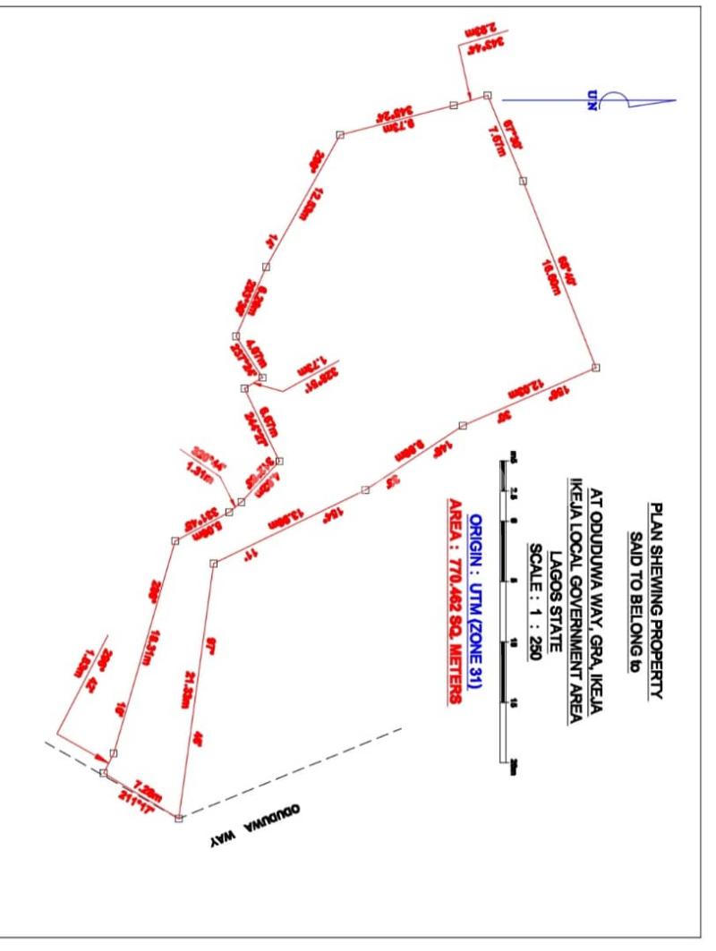 Land for sale Oduduwa Way Ikeja GRA Ikeja Lagos