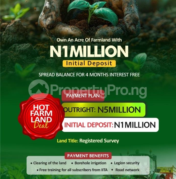 Land for sale Obafemi Owode Ogun - 1