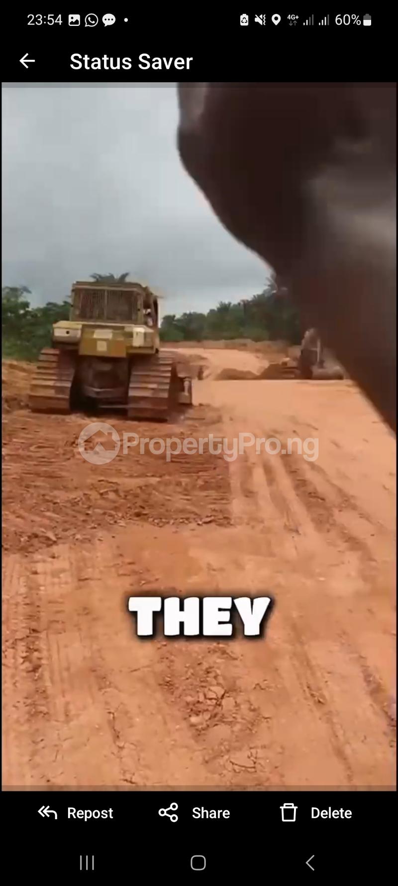 Land for sale New Asaba Okpanam Ugbolu Road. Asaba Delta