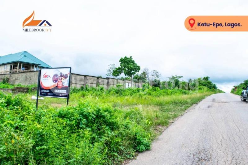 Land for sale Ketu/ Milebrook Ivy Estate/ Ketu Epe Round About Epe Road Epe Lagos