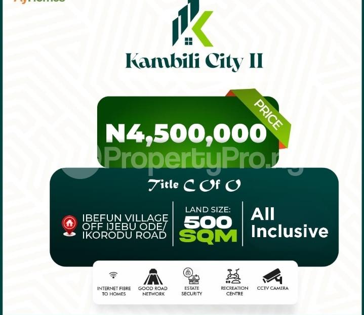 Land for sale Ijebu Ode Ogun - 0