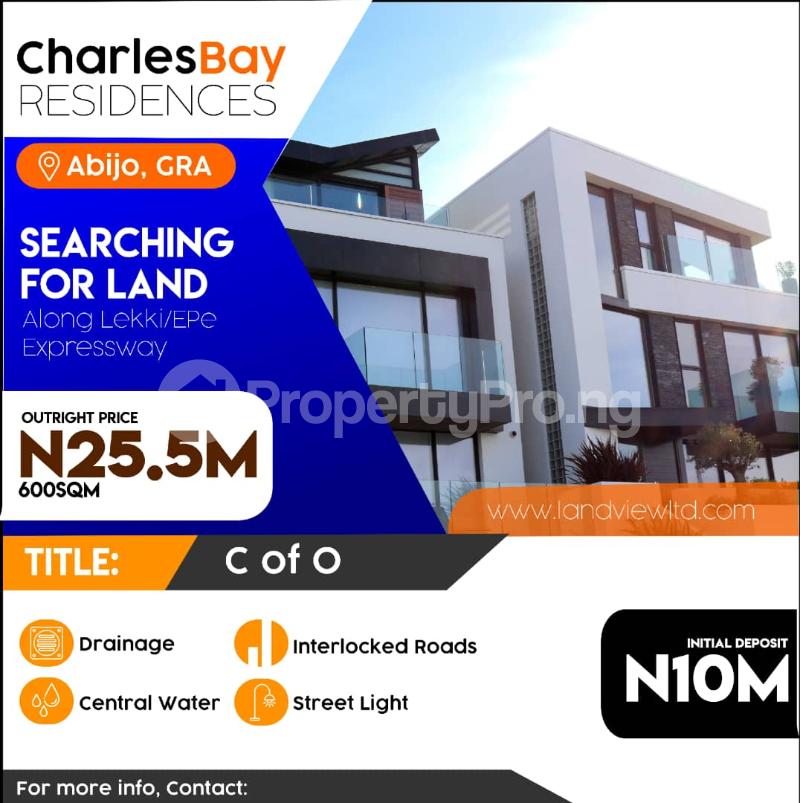 Land for sale Abijo Ajah Lagos