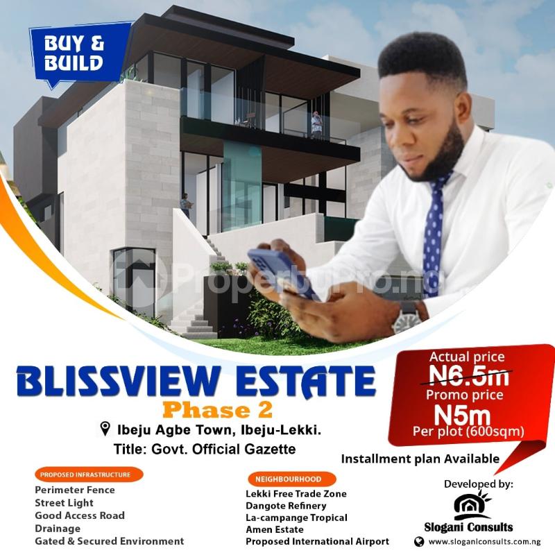 Land in IbejuLekki Lagos Land for sale in ibejulekki Land in ibejulekki PropertyPro Nigeria