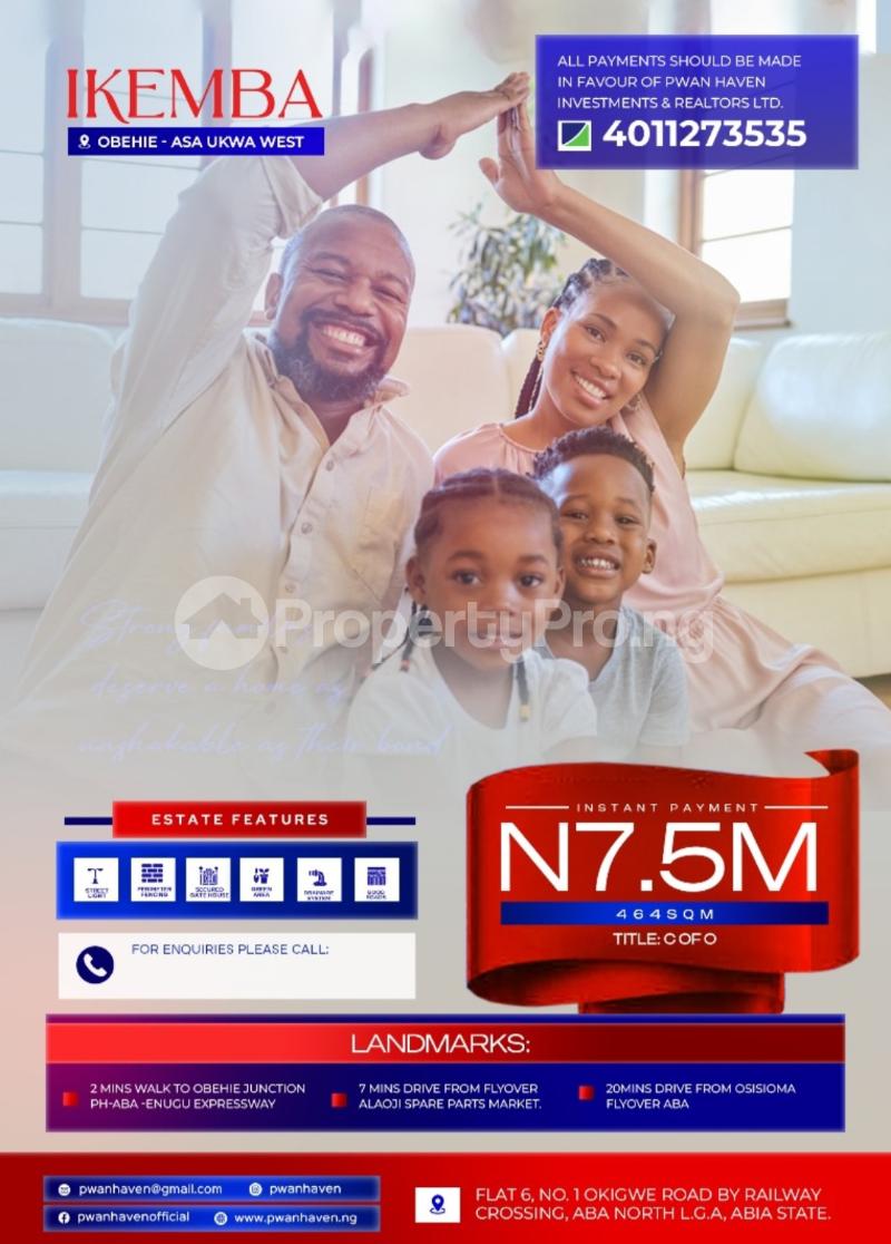 Land for sale Obihie Osisioma Abia