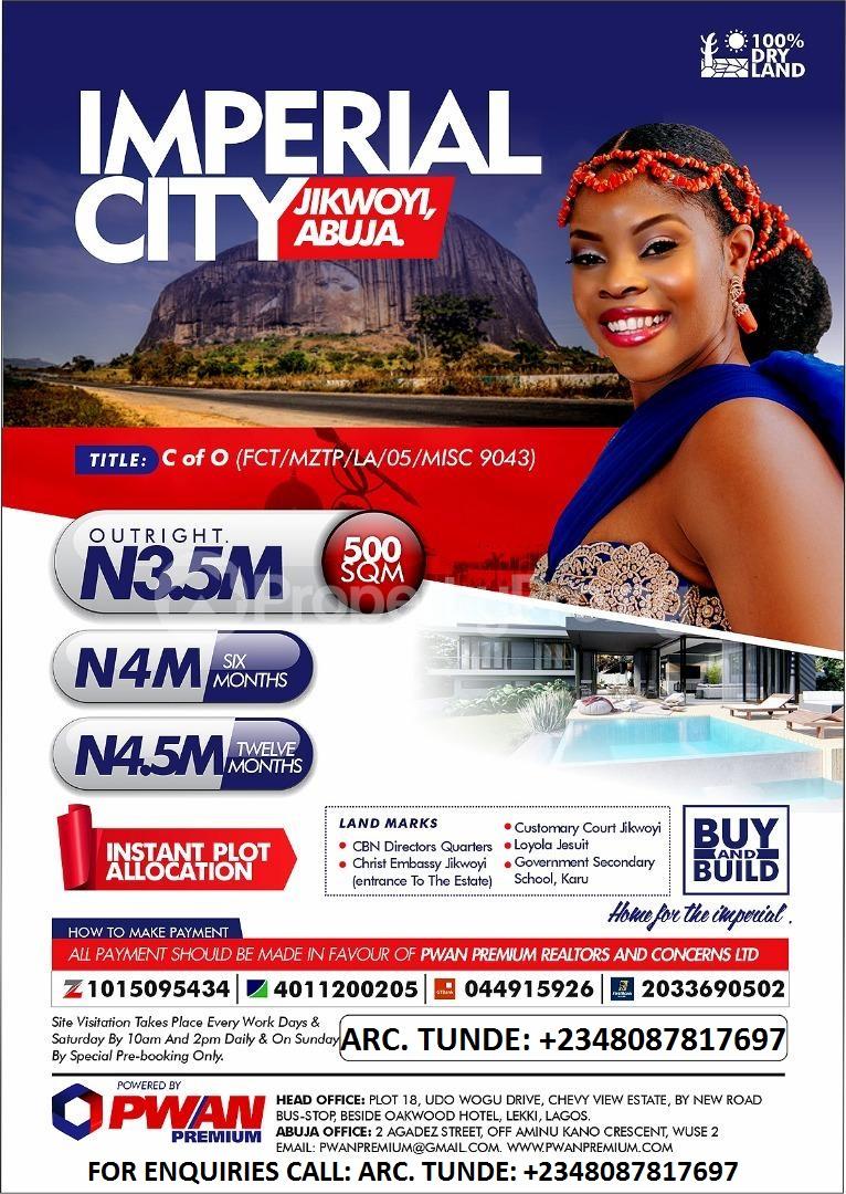 Land for sale Jukwoyi Abuja