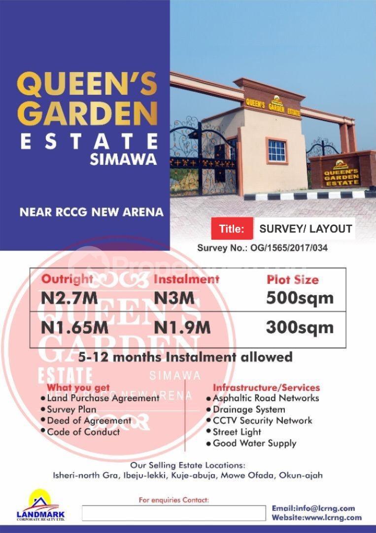Land for sale Queen's Garden Estate Ojodu Lagos - 0