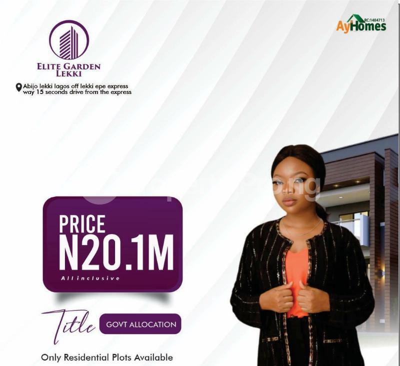 Land for sale Abijo Ajah Lagos